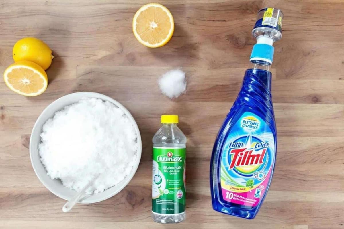 Filtre propre retiré d’un lave-vaisselle ouvert dans une cuisine lumineuse