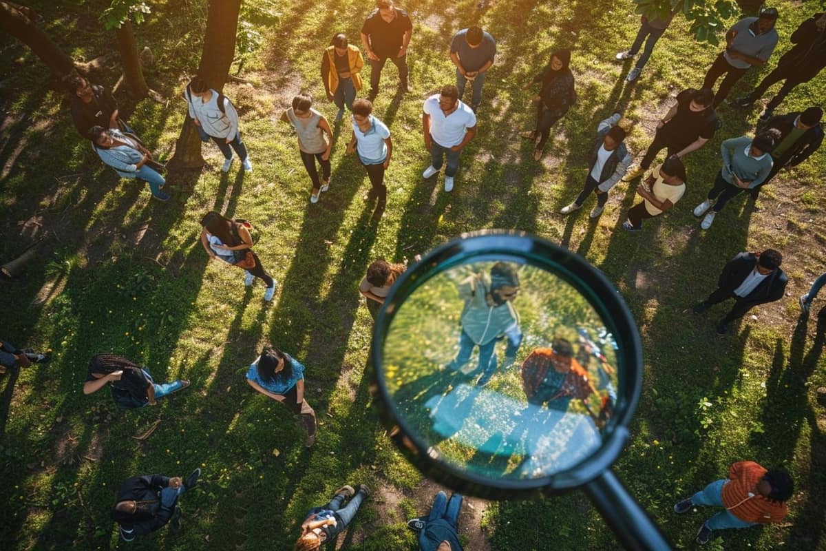 Bureau de recrutement avec scorecard, dossiers de candidatures et ordinateur portable