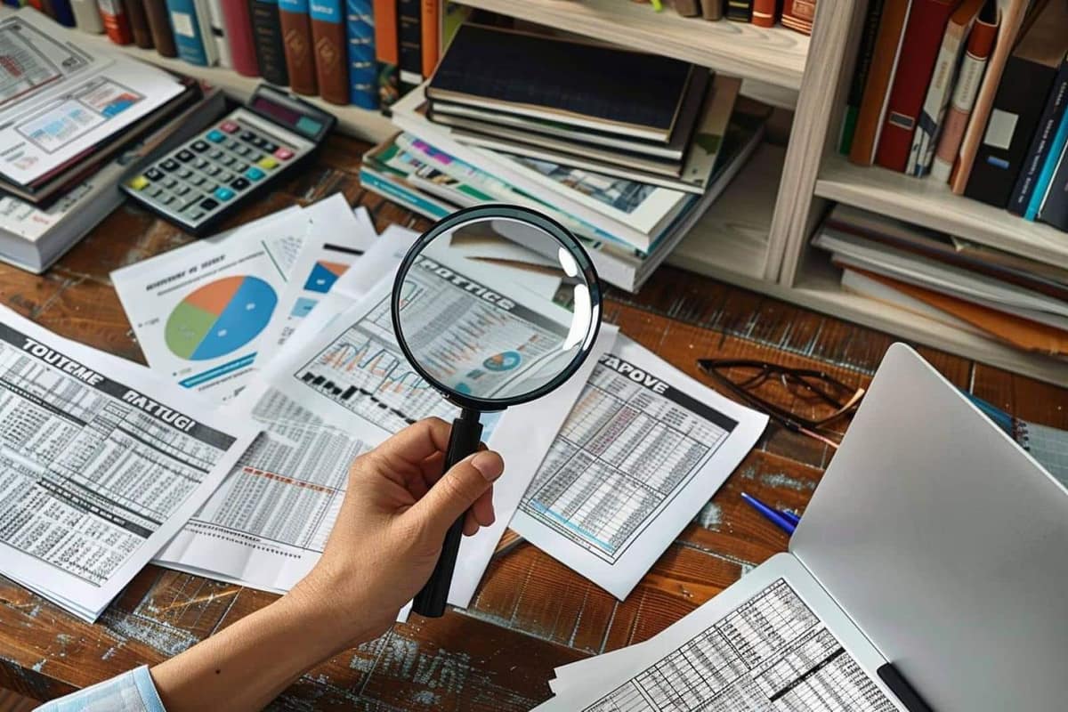 Clés, calculatrice et dossier devant un immeuble résidentiel français récent