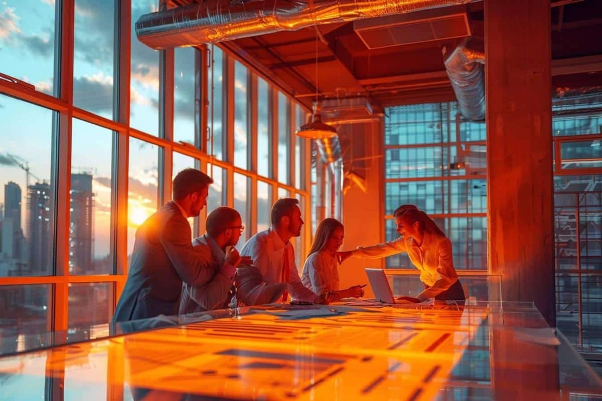 Toiture solaire et ombrières photovoltaïques sur un bâtiment d’entreprise français