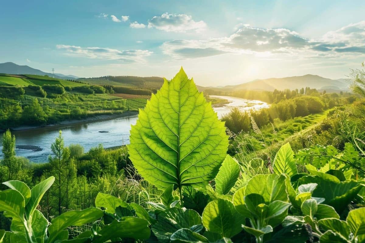 Produits du quotidien et étiquettes environnementales comparés sur une table de cuisine