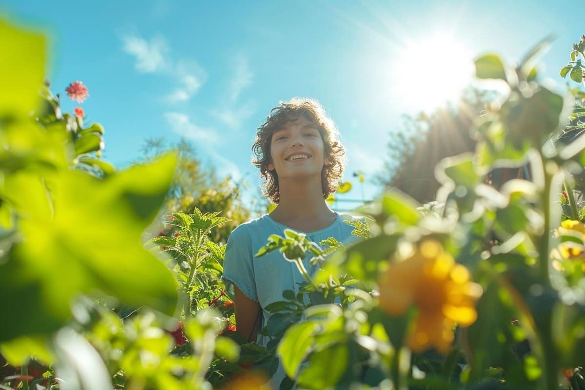 Séjour de plain-pied ouvert sur une terrasse et un jardin privatif