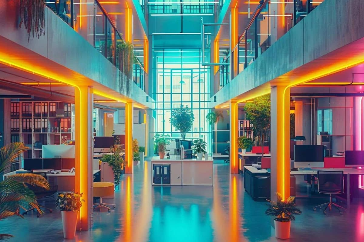 Poste informatique et équipements réseau supervisés dans une petite entreprise française