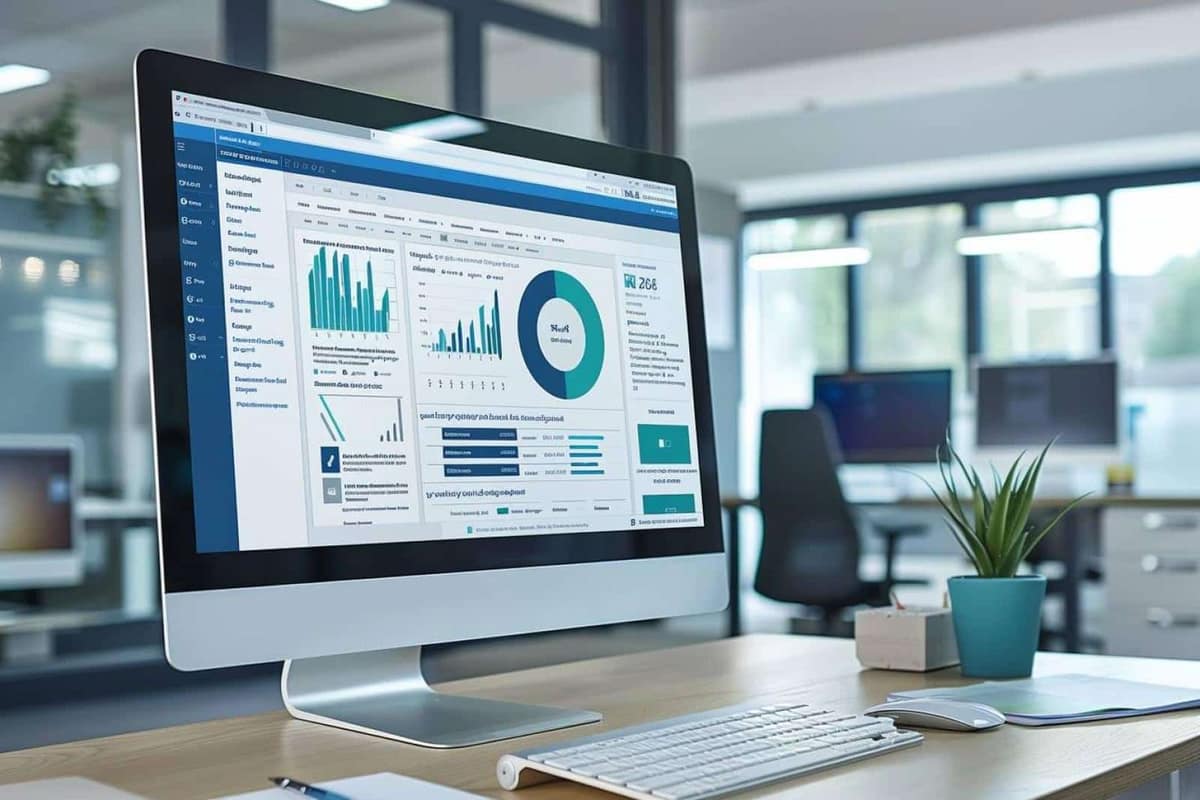 Rapport A4 imprimé avec numéros de page sur un bureau en bois